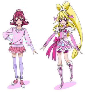 This is the Avatar Image for the Maya Aida/Glitter Heart (Glitter Force Doki Doki) AI Voice and Text to Speech Generator